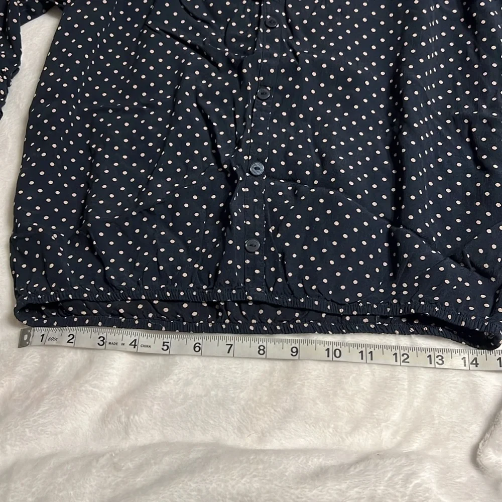Sanctuary Gloriana Ruffle Detail Top Stitch Fix Sz L - Picture 9 of 9